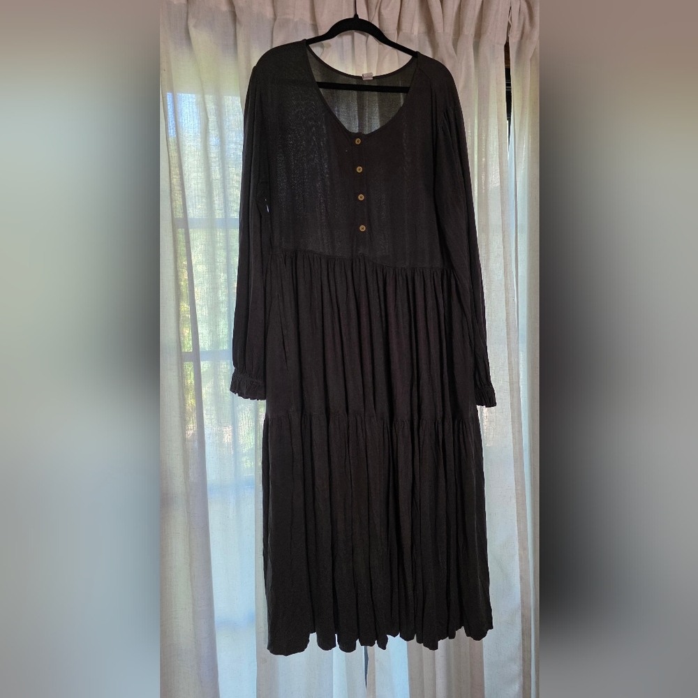 Kate Quinn Long Sleeve Prairie Dress